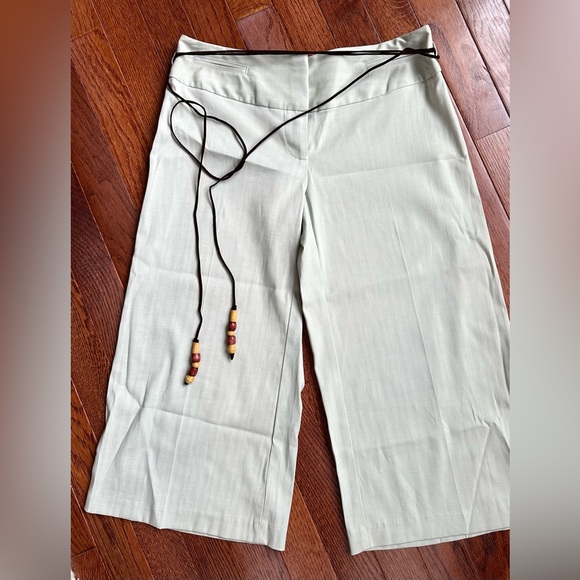 Vintage Arden B wide leg (below the knee) cropped pants  0 - Picture 1 of 3